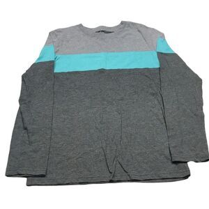 Urban Pipeline Boys Size Large‎ Gray Blue The Awesomely soft ultimate Tee Long